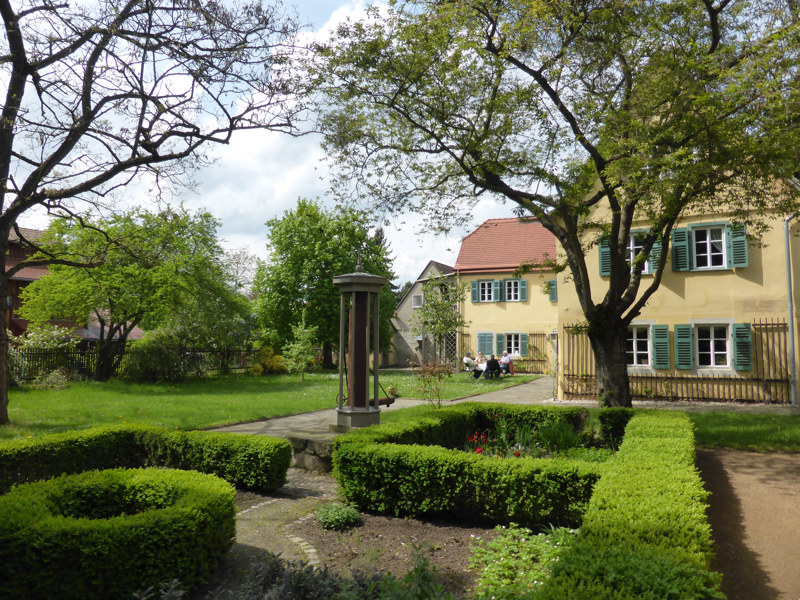 Garten des Carl Maria von Weber Museums